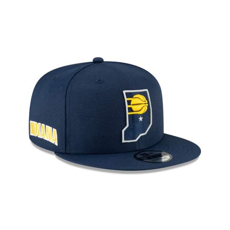 NBA Indiana Pacers City Edition Alt 59Fifty Fitted (EBE9312) - Blue New Era Caps